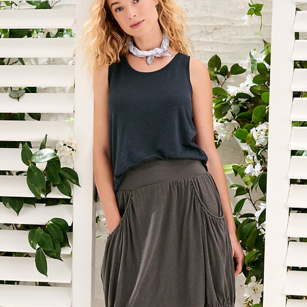 Garnet Hill Cotton Skirt Size Small - Picture 4 of 4